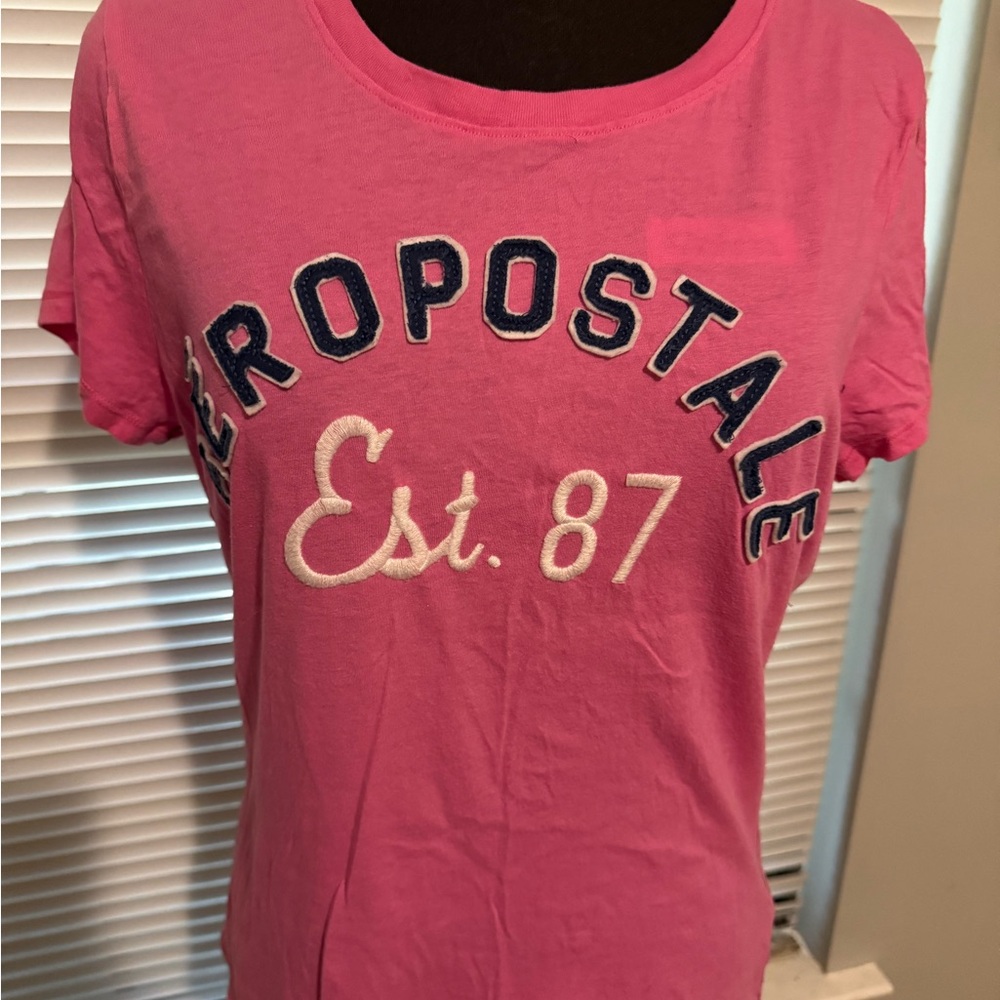 Aeropostale Pink Est. 87 Tee